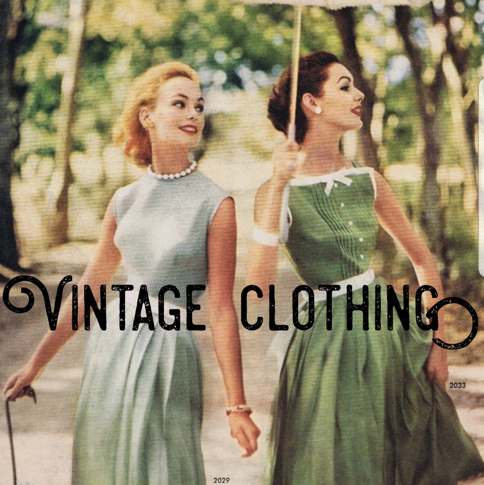 Vintage Dresses and other clothing